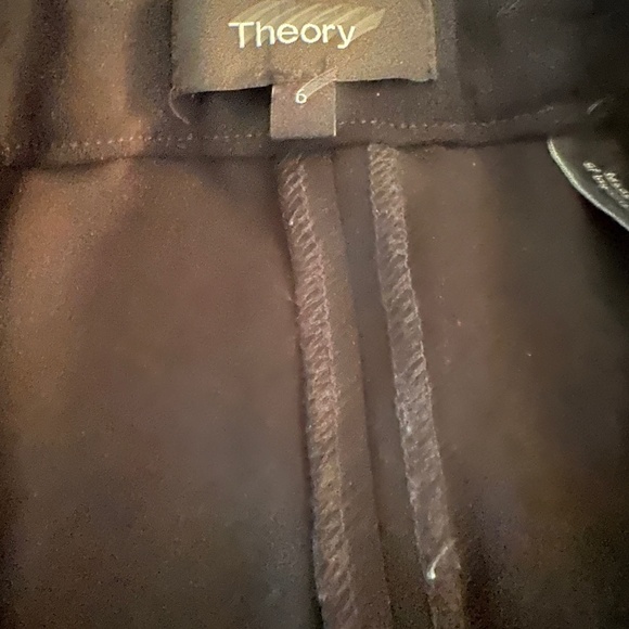 Theory Black pull-on pants - Picture 2 of 4